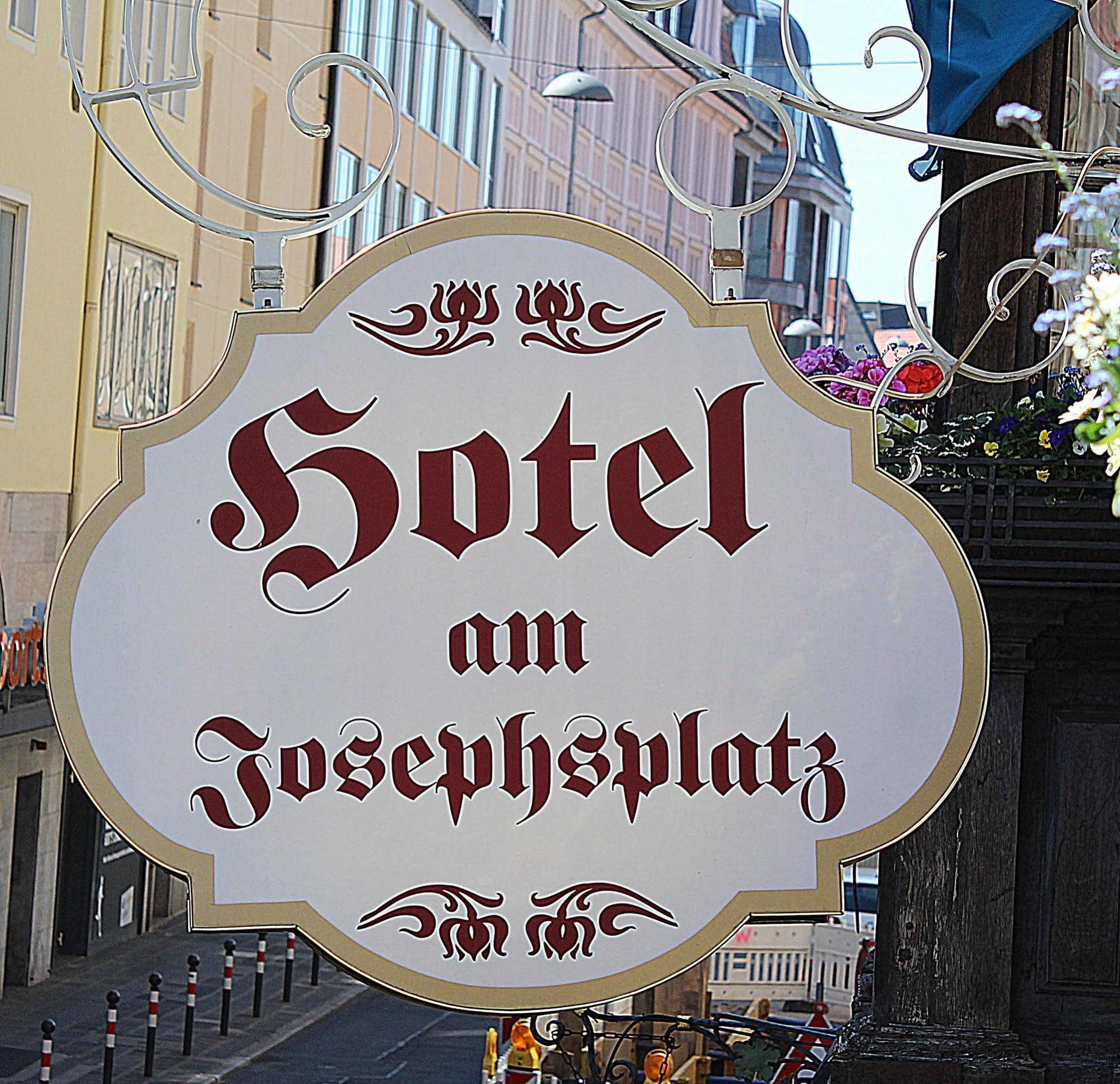 Hotel Am Josephsplatz Нюрнберг Экстерьер фото